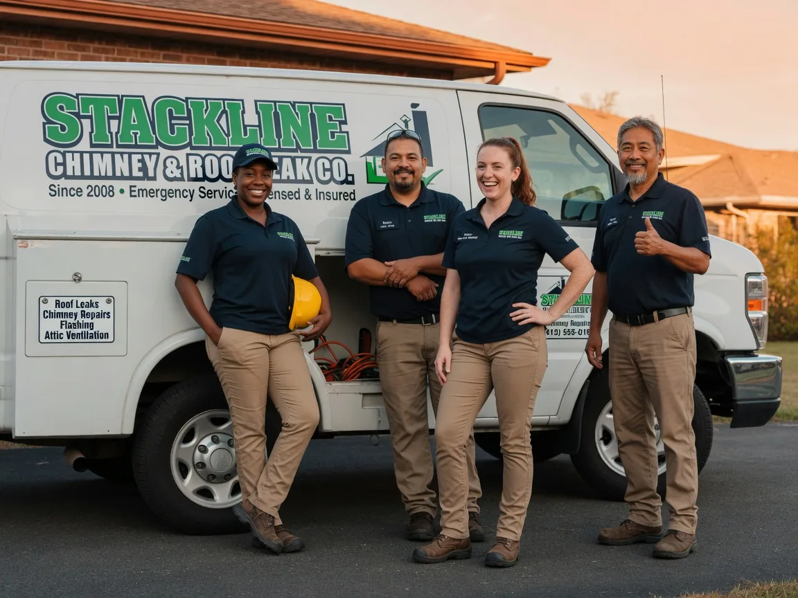 Chimney flashing repair company in Howardsville, VA